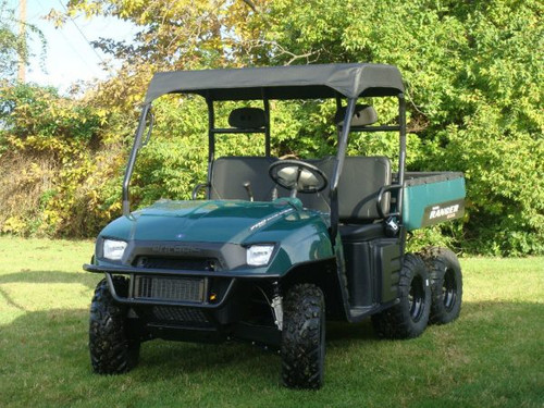 3 Star side x side Polaris Ranger 500 and 700 soft top front angle view