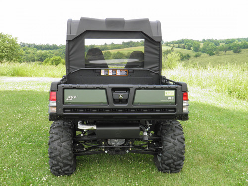 3 Star side x side John Deere HPX/XUV soft rear window rear view