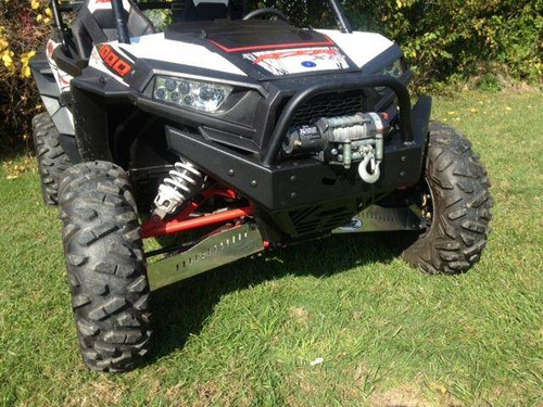 UTV Side X Side Polaris RZR 900/1000 Front Bumper/Brush Guard w/Winch Mount