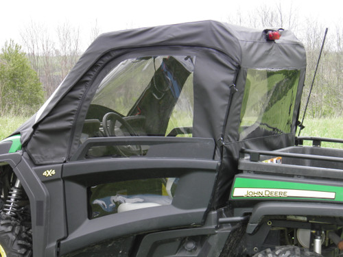 John Deere Gator RSX 850/860 Upper Doors w/Lower Door Inserts side and rear angle view