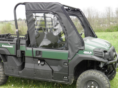 3 Star Kawasaki Mule Pro FX/DX Soft Upper Doors