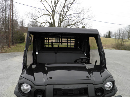 3 Star Kawasaki Mule Pro FXT DXT Soft Top Front View