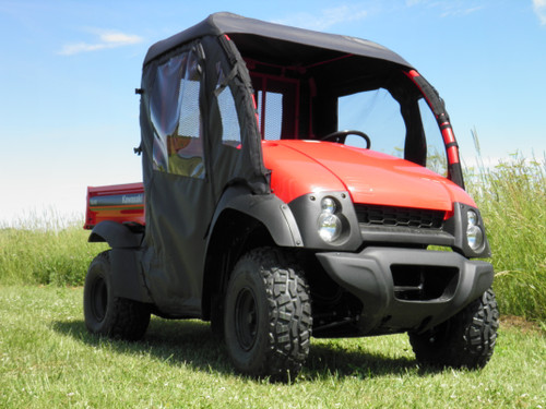 Kawasaki Mule SX Full Cab Enclosure for Hard Windshield