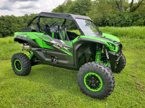 Kawasaki Teryx KRX Soft Top Side Front Corner View