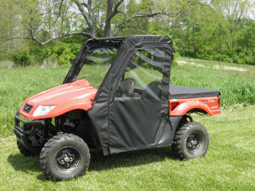 Kymco 500/500i Soft Doors Side and Front View