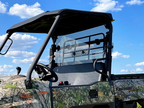 Side X Side UTV Tinted & Vented Rear Window Kawasaki Mule PRO MX