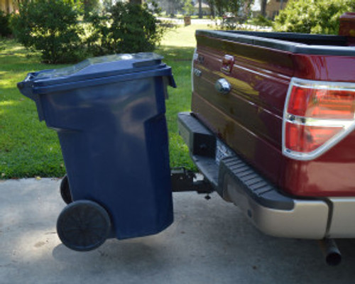 Side X Side UTV Tote Caddy Trash Can Transporter