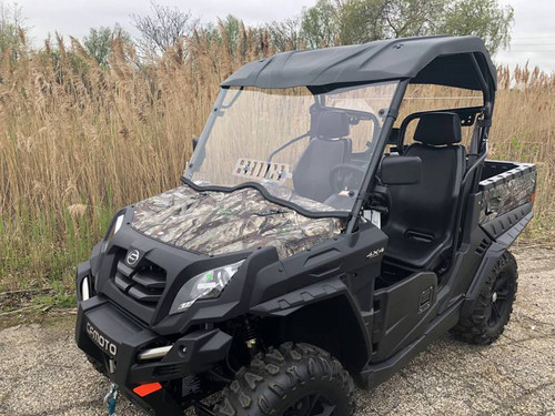 Side X Side UTV CF Moto U-Force 500/800 Vented Scratch Resistant Windshield