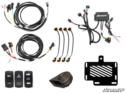 Side X Side UTV Polaris Ranger XP 1000 Deluxe Plug & Play Turn Signal Kit