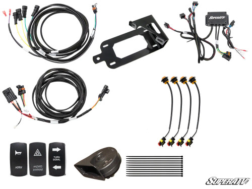 Side X Side UTV Kawasaki Teryx 4 Plug & Play Turn Signal Kit