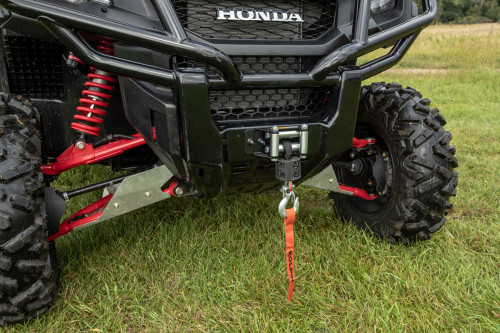 Honda Pioneer 1000 Kolpin Quick-Mount Winch 4500 lb Synthetic Rope