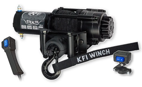 KFI Stealth Synthetic Cable 3500 LB Winch