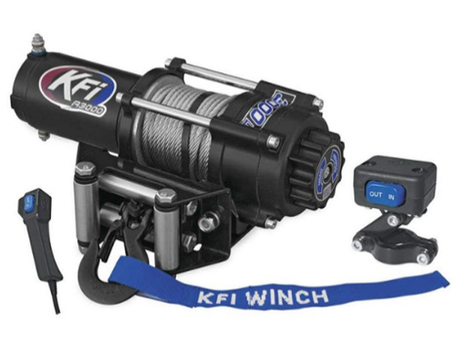 KFI 3000 LB Steel Cable UTV Winch