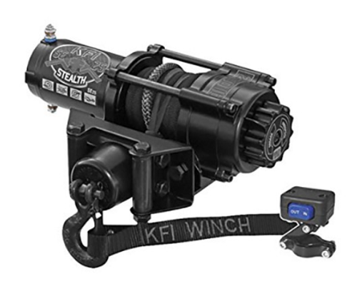 KFI Stealth Synthetic Cable 2500 LB Winch
