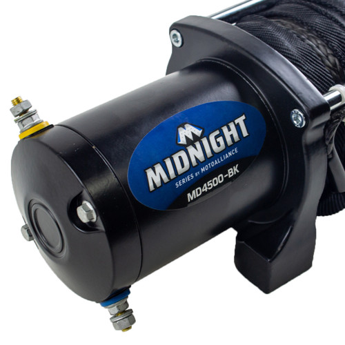 UTV SXS Viper Midnight 3000 lb. Synthetic Cable Winch