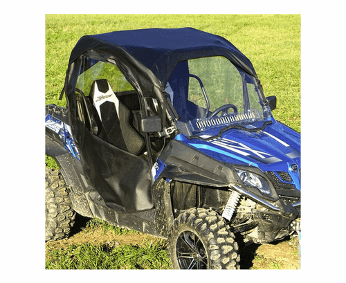 Side X Side UTV Full Cab Enclosure CF Moto Z-Force w/Aero-Vent Windshield