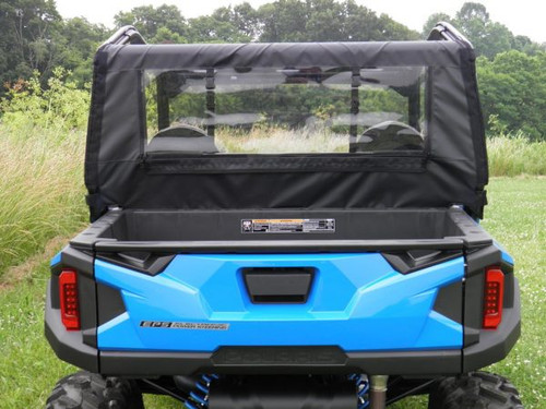 Polaris General soft back panel rear view