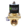 1" Brass Electric Solenoid Valve 12V DC Normally Closed Water, Diesel...