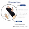 Metacarpal Boxer Splint- Right Hand Brace, Small (Dia. of palm < 3")