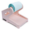 U.S. Solid Pink Label Holder 2 in 1 for Rolls and Fan-Fold Shipping Labels