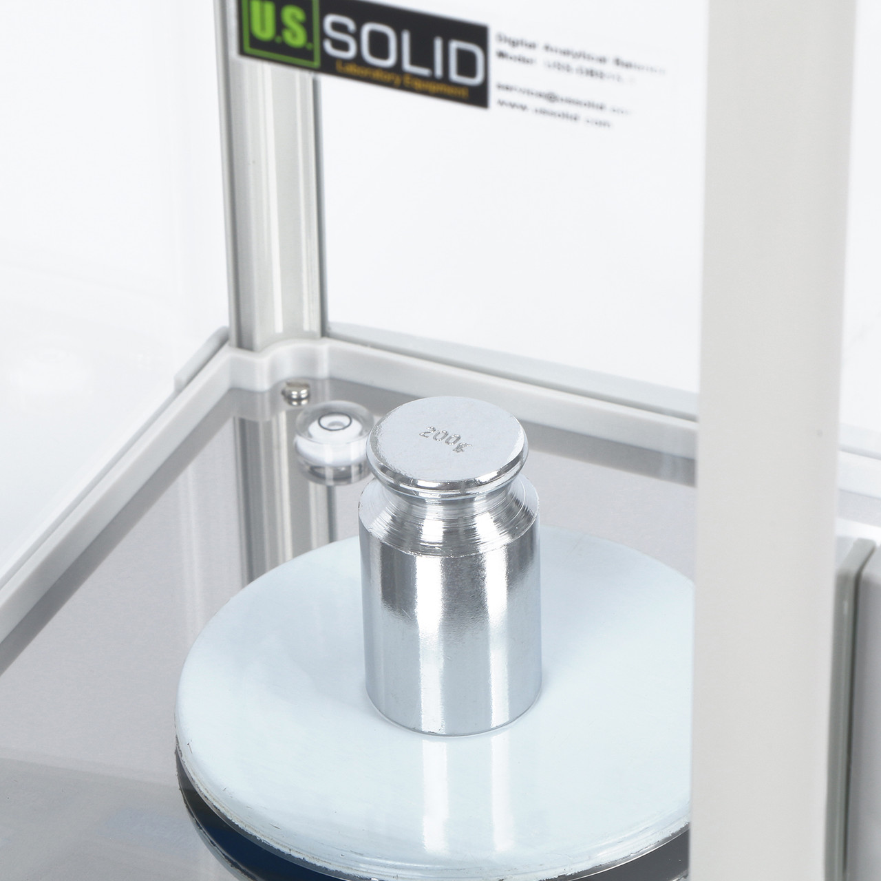 U.S. Solid Precision Balance Digital Lab Scale 5kg x 0.01g, RS232