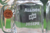 Personalized Mason Jar Set with Mr and Mrs Cherrywood Charms