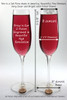 Wedding Champagne Flutes Set Personalized