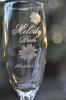 Engraved Wedding Flutes with Daily Art by Design Imagery Engraving