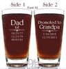Dad Promoted to Grandpa Pilsner in Font 10 by Design Imagery Engraving