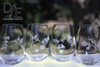 4 Glass Set of Hummingbird Wine Glasses by Design Imagery Engraving