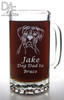 Boxer Dog Beer Mug by Design Imagery Engraving