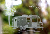Closeup of Camper on the Beach by Design Imagery Engraving