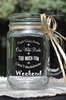 Wild Weekend Bachelorette Party Gift Jar