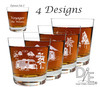 Crystal Rocks Glass Set with Camper Art by Design Imagery Engraving