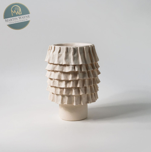 Layered Handmade Ceramic Vase