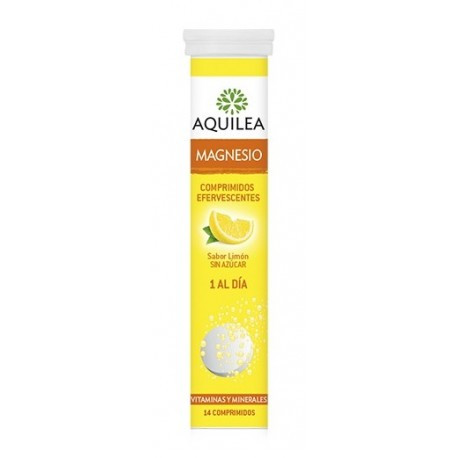 14 Comprimidos Magnesio Efervescente Aquilea