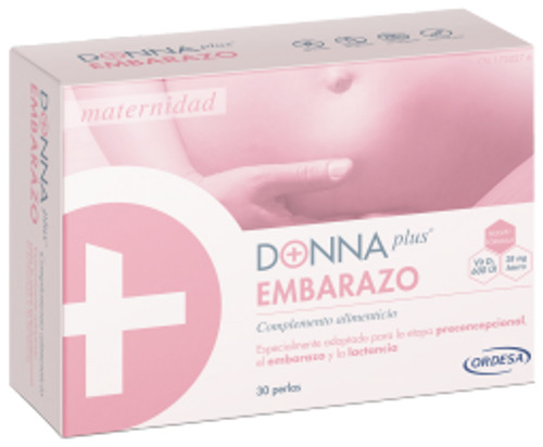 Donnaplus embarazo 30 perlas