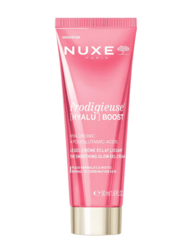 NUXE PRODIGIEUSE HYALU BOOST GEL-CREMA ILUMINADORA Y ALISANTE 50 ML