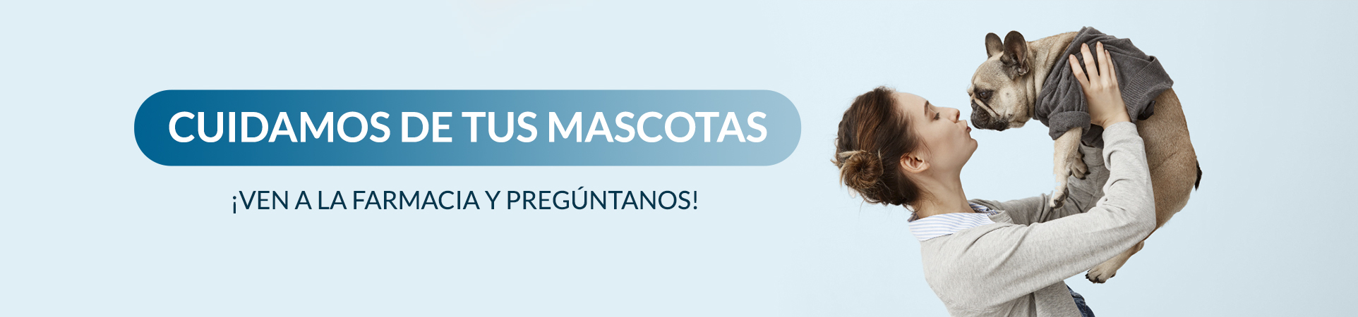 Cuidamos de tus mascotas en Farmacia Provenza 156 en Barcelona