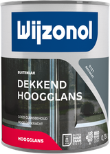 Wijzonol Dekkend Hoogglans 750 ml 9121 Antraciet