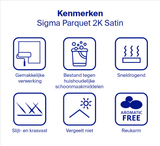 Sigma Parquet 2K Satin Kenmerken