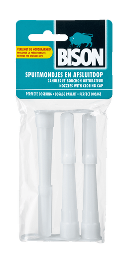 Bison Spuitmondjes met afsluitdop