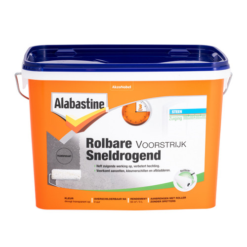 Alabastine Rolbare Voorstrijk Sneldrogend