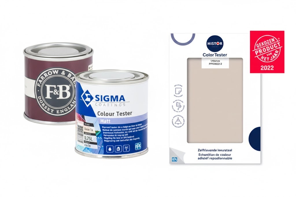 Kleurtesters en stalen