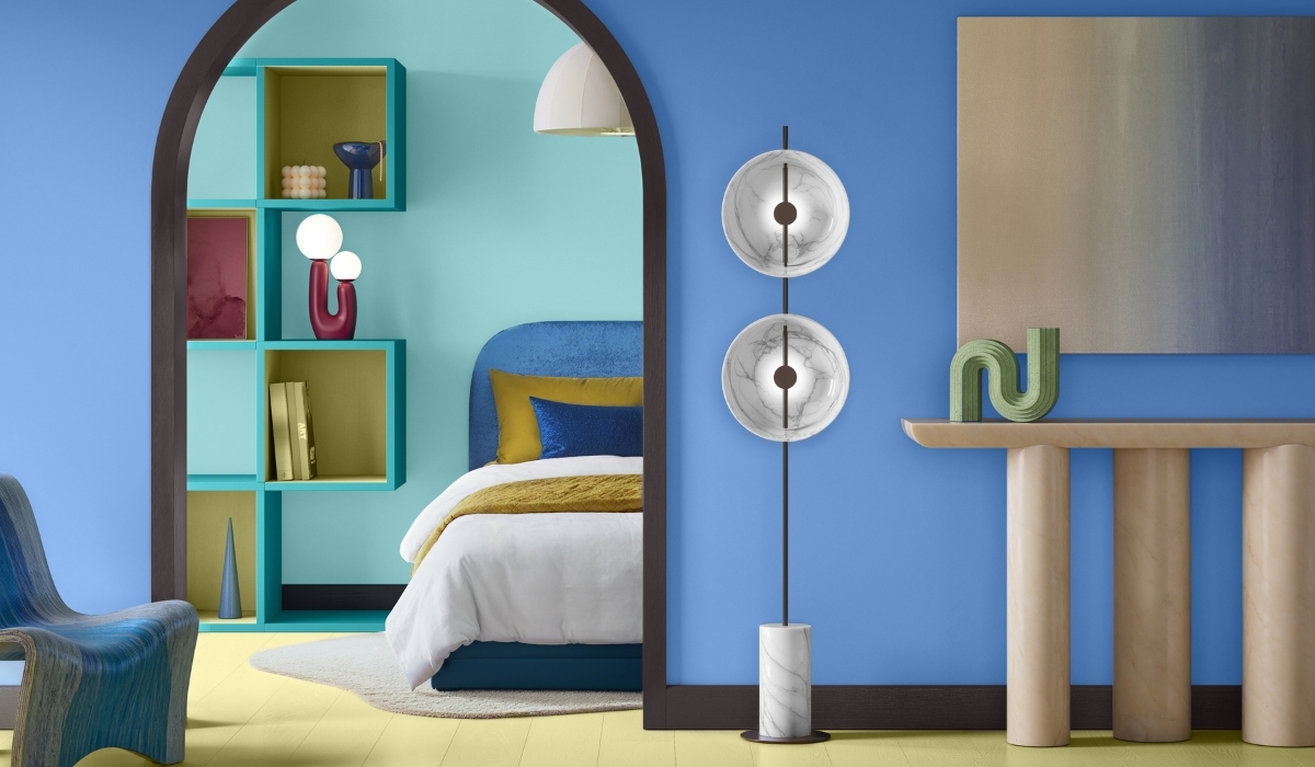 Expressieve kleur detail