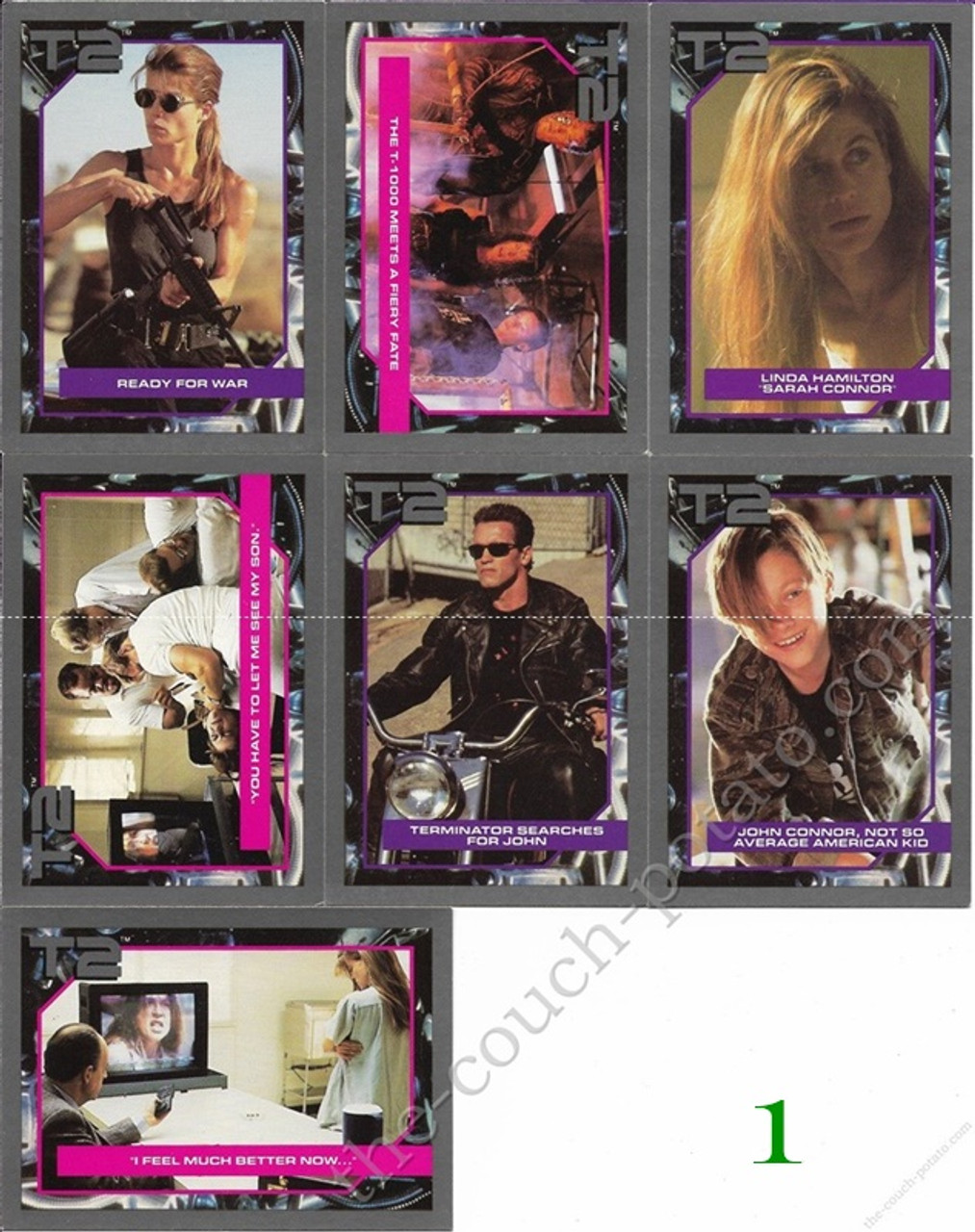 T2 Trading Cards - Terminator 2 Judgement Day Cards