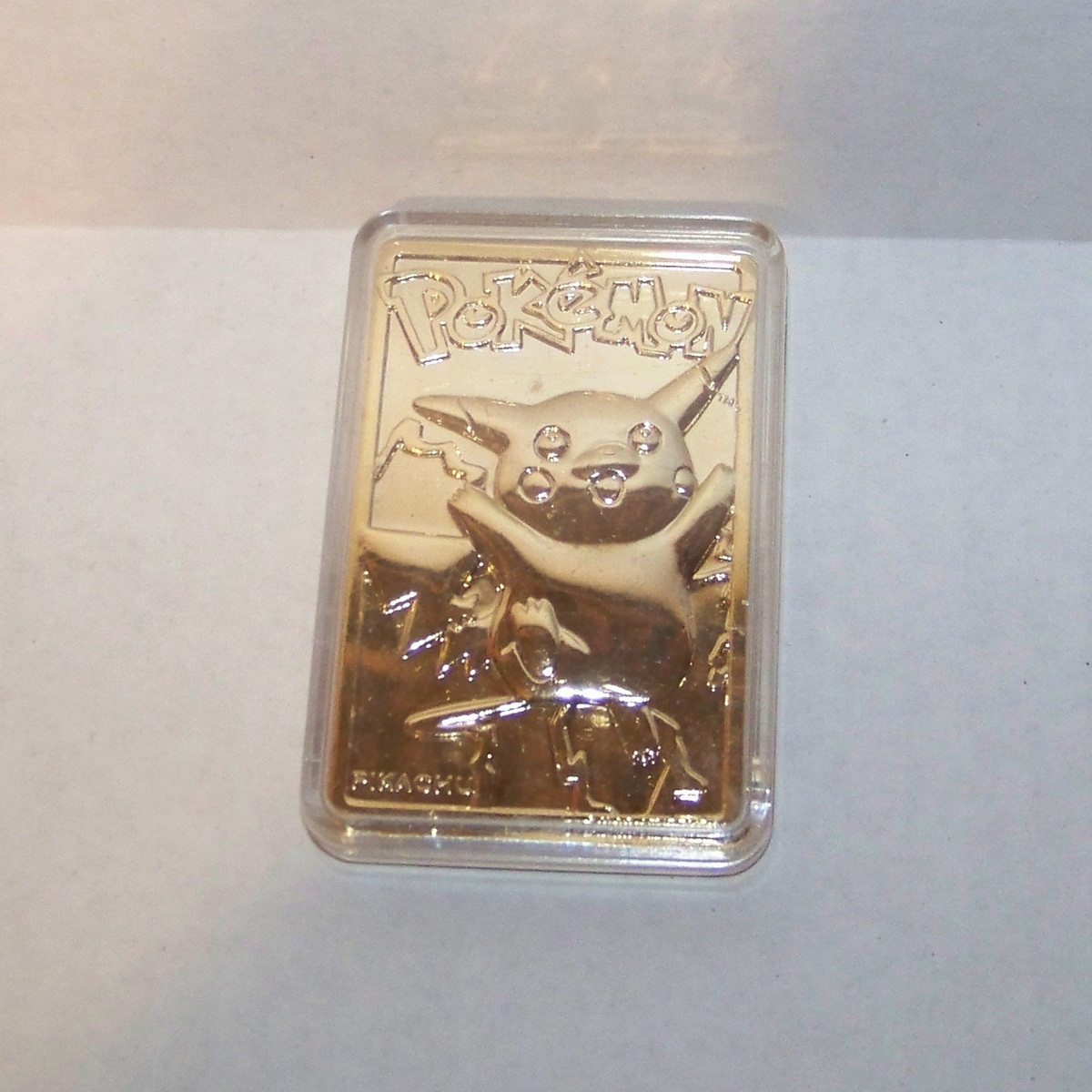 Pokemon Pikachu 23K Gold Card Burger King