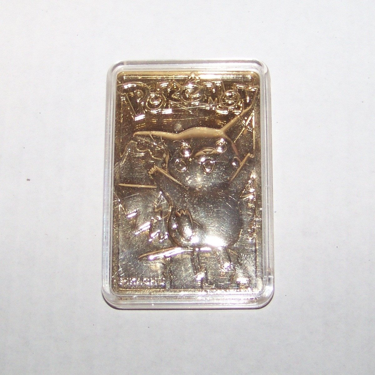 Pokemon Pikachu 23K Gold Card Burger King