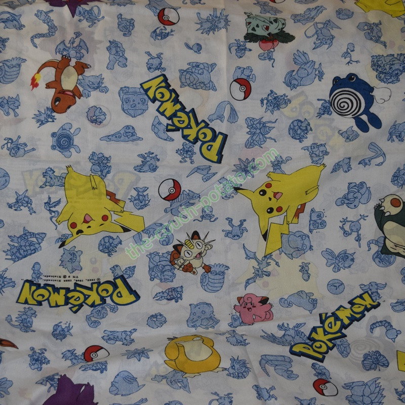 Pokemon Twin flat Sheet