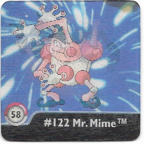 Pokemon Mr Mime Action Flipz - Pokemon Series One Pokemon Mr Mime Action Flipz - Pokemon Series One